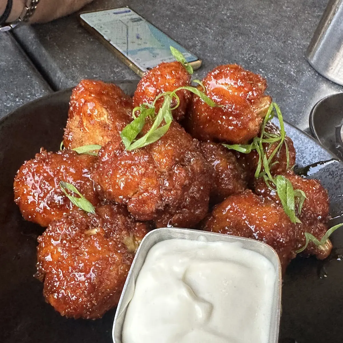 Hot Honey Cauliflower