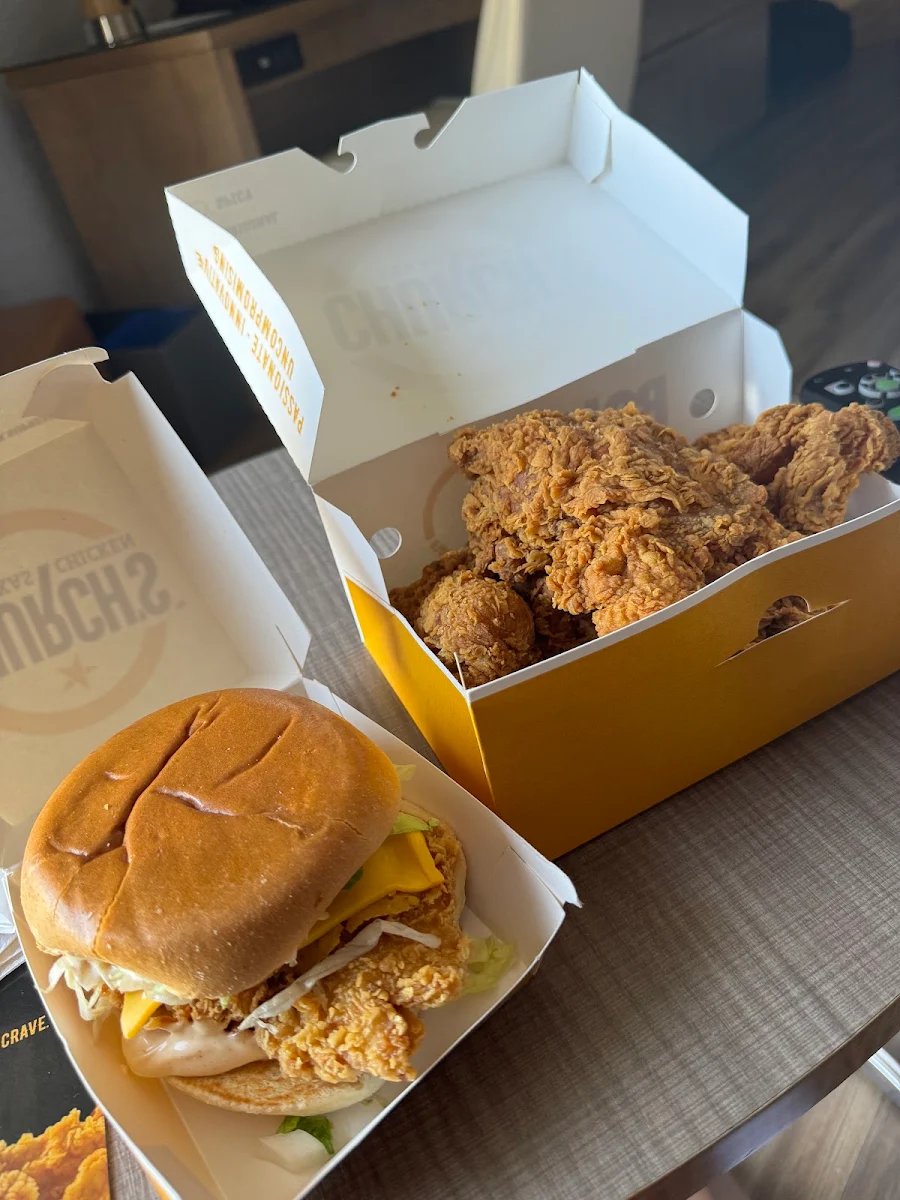 Mexicana Chicken Sandwich, Church's Texas Chicken
