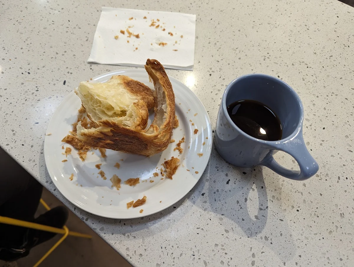Croissant and Coffee
