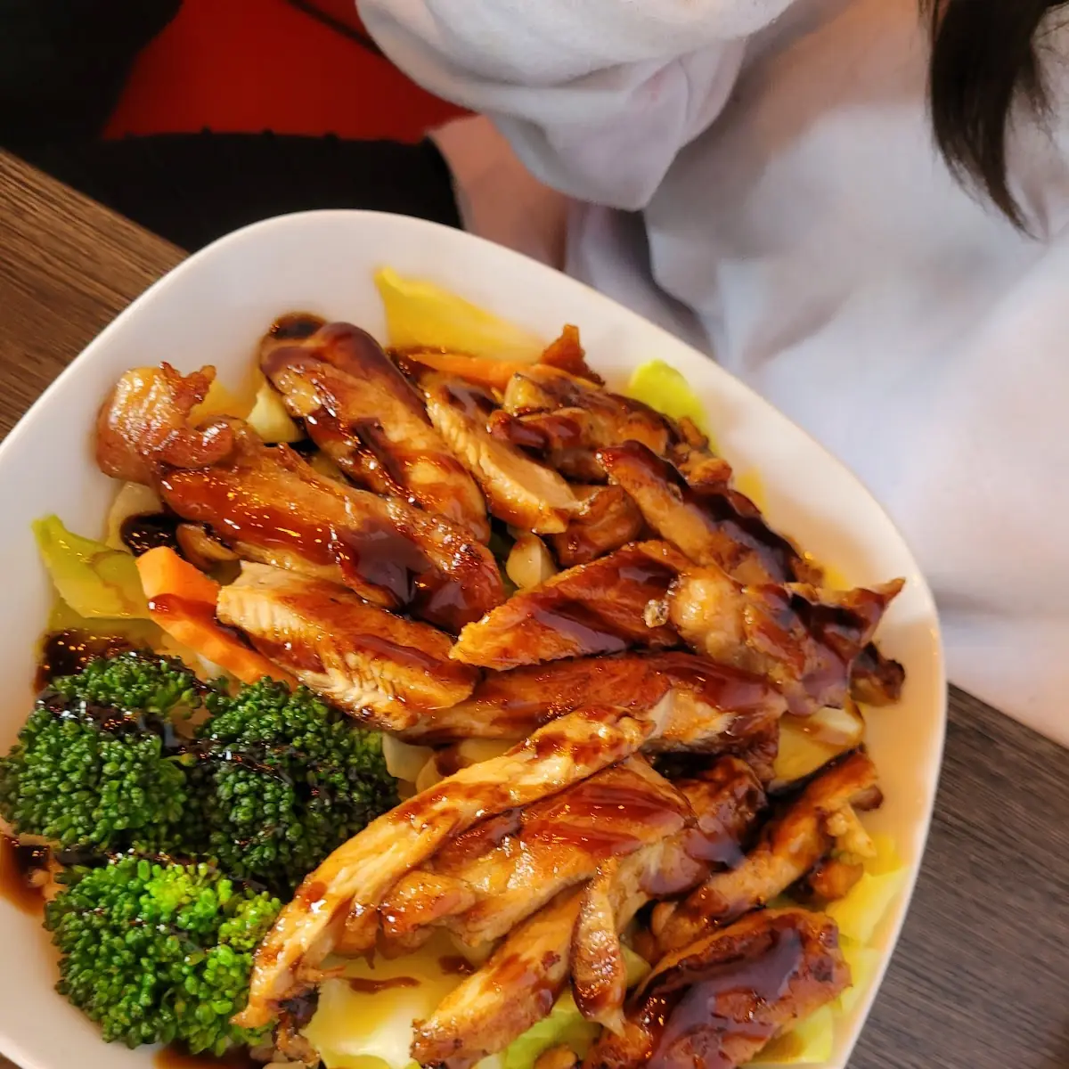 Teriyaki Chicken Bowl with Rice and Vegetables
