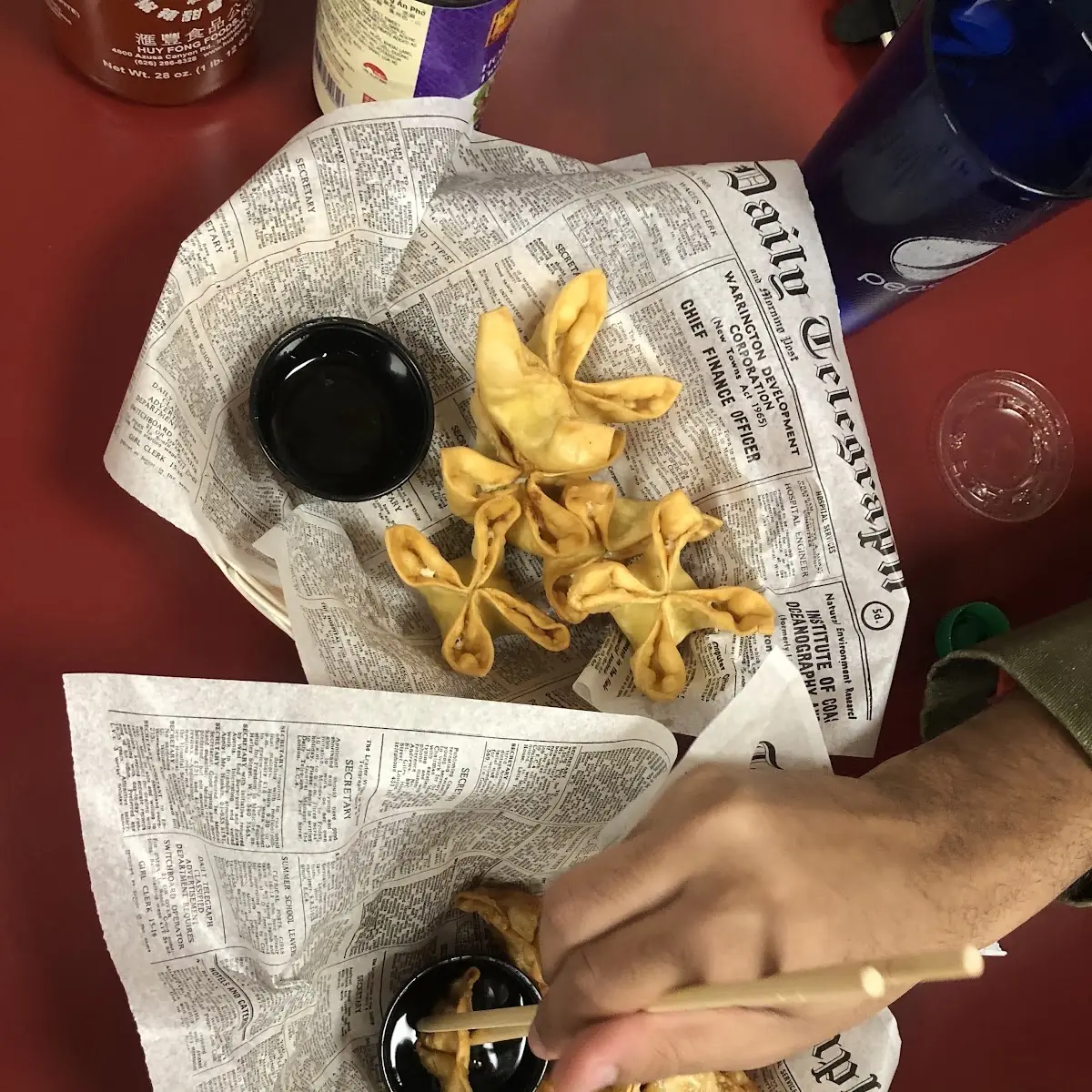 Cream Cheese Wontons