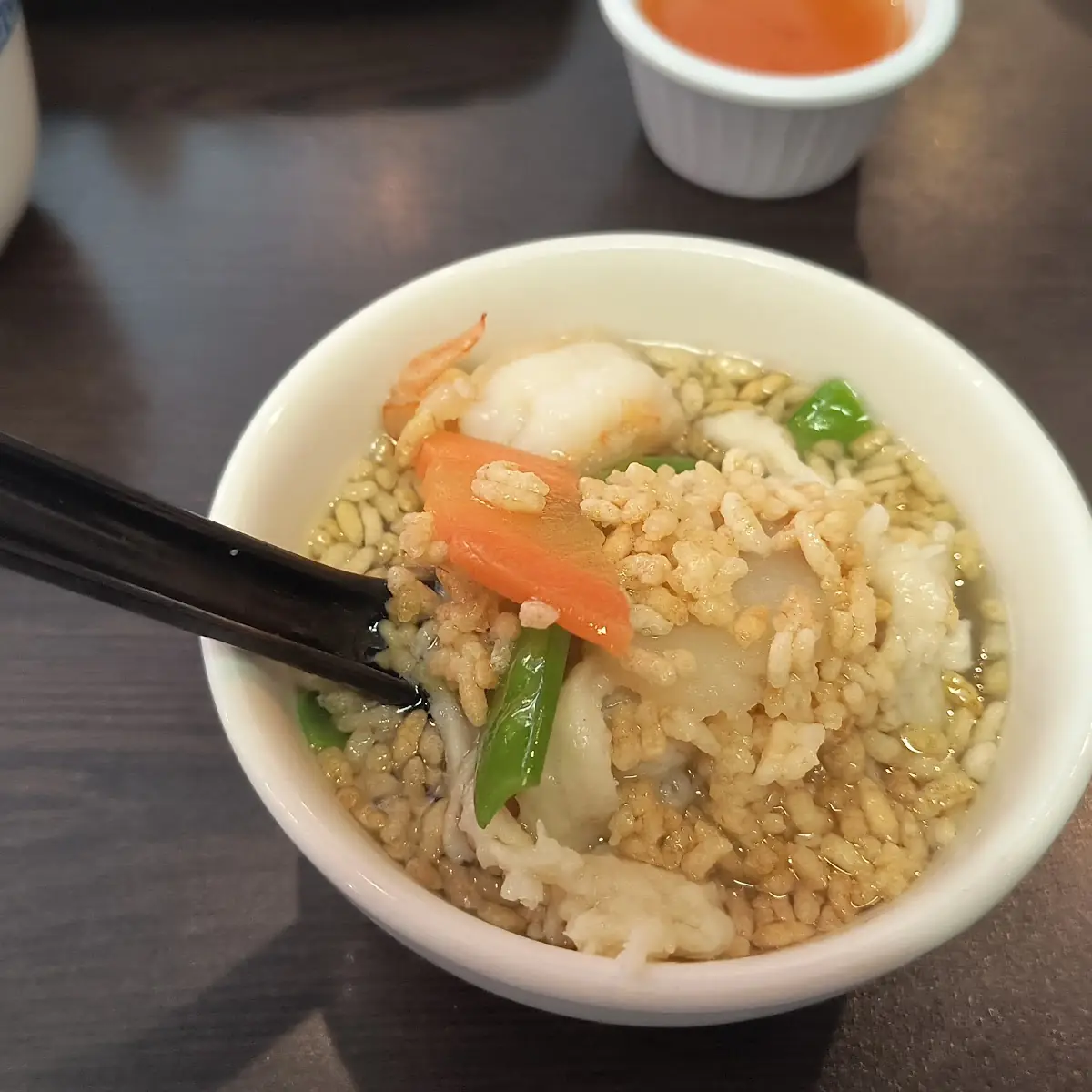 Sizzling Rice Soup