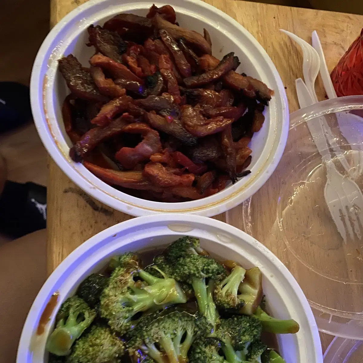 Boneless Spare Ribs and Broccoli