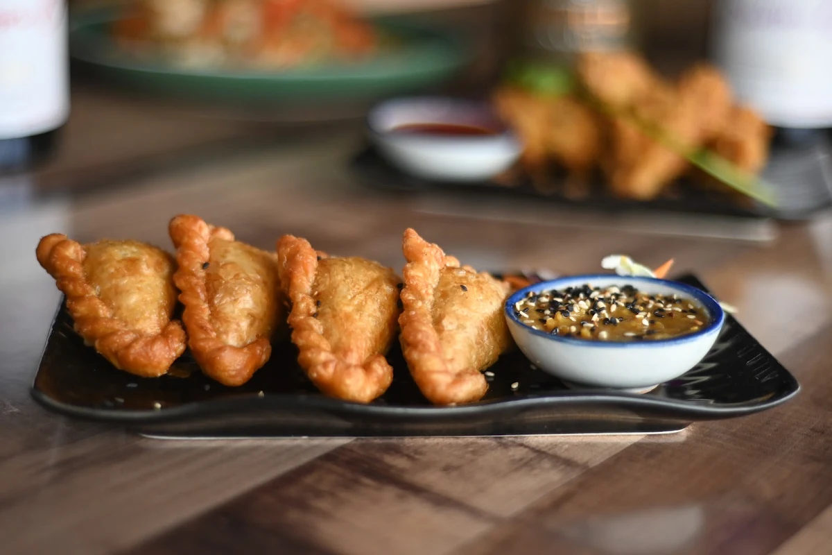 4pcs Curry Puffs, POJ'S CHARM THAI RESTAURANT AND CAFE