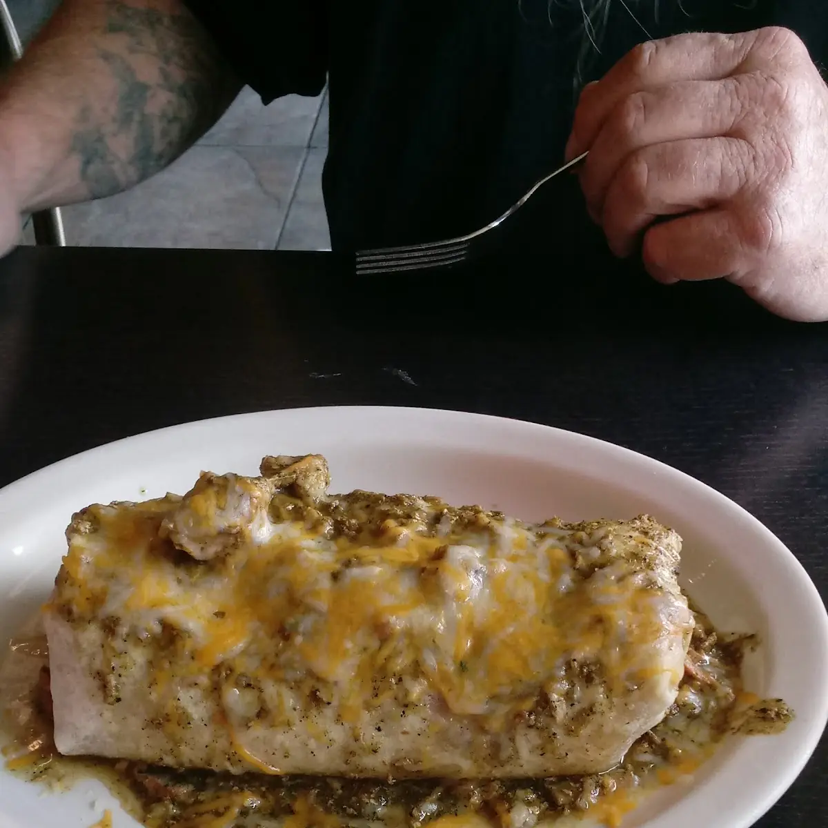 Chili Verde Burrito