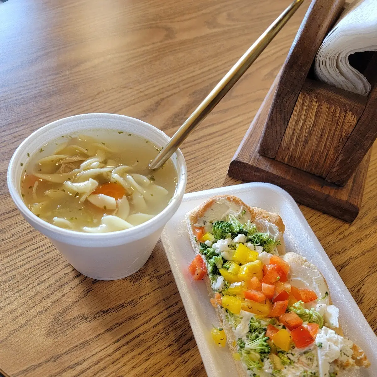 Everything Bagel Creamy Chicken Soup