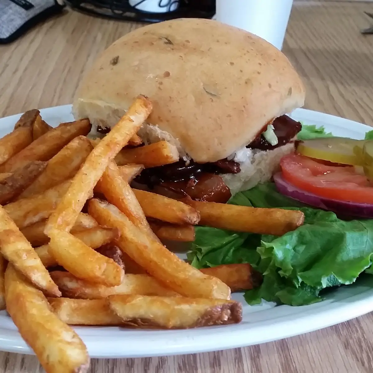 BBQ Brisket Sandwich Platter