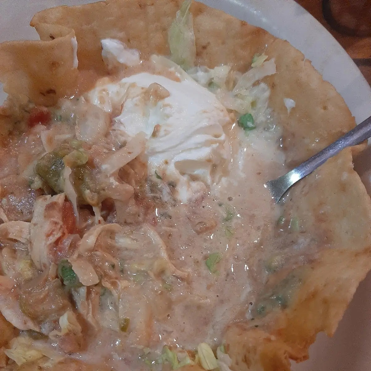 Taco Salad with Chicken