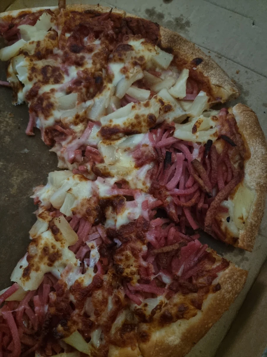 Ham and Pineapple Pizza, EMPIRE PIZZA AND PASTA