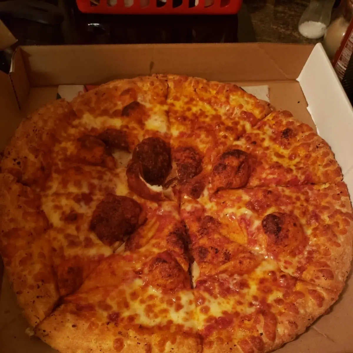 Burnt Pizza