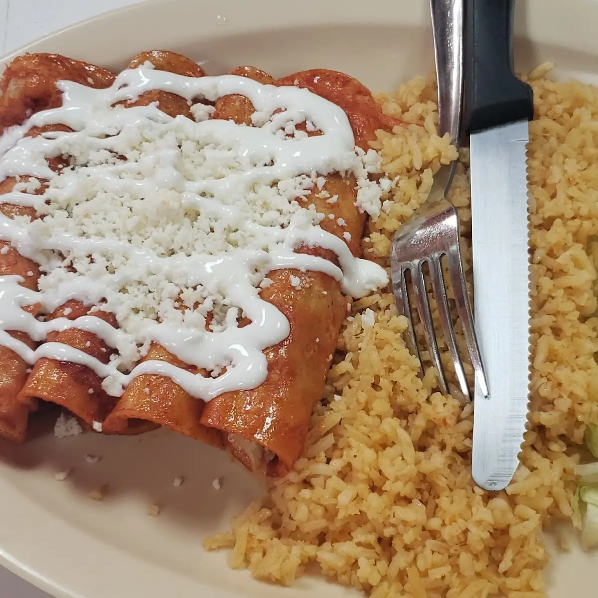 Enchilada Plate