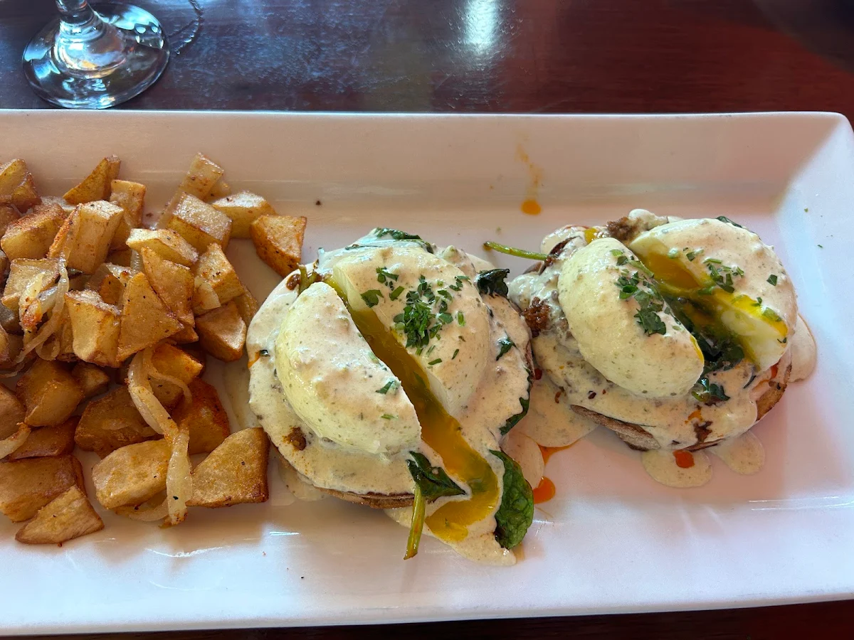 Chorizo Eggs Benedict