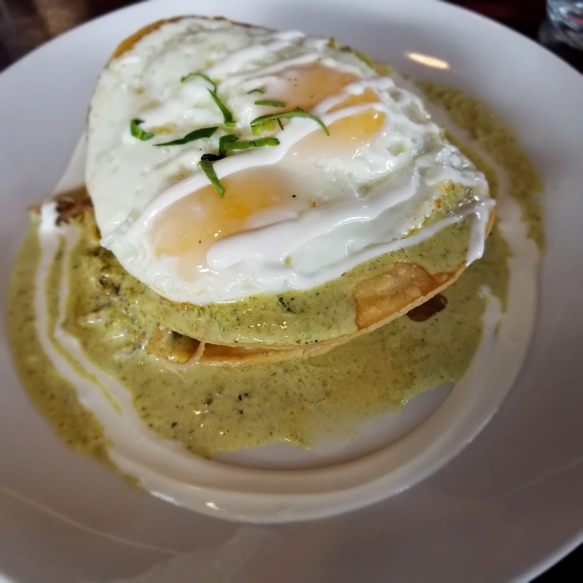 Eggs Benedict on Parmesan-Polenta Cakes