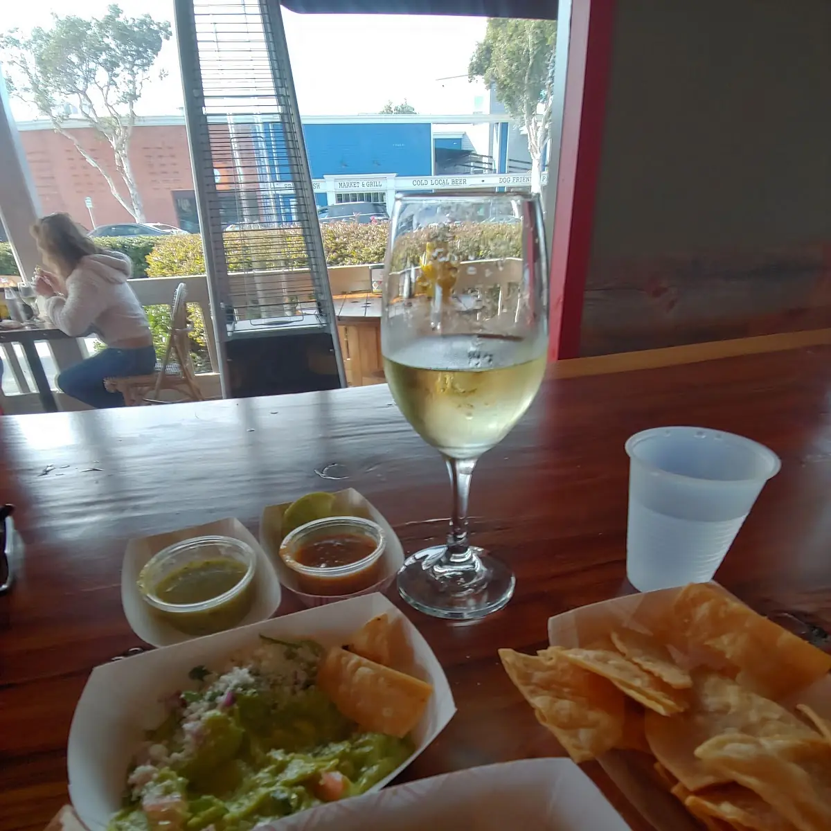 Birria Taco Guacamole and Chips