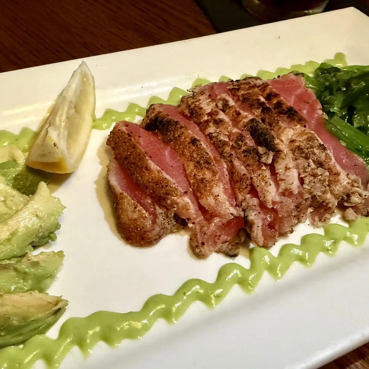 Ahi Tuna with Avocado