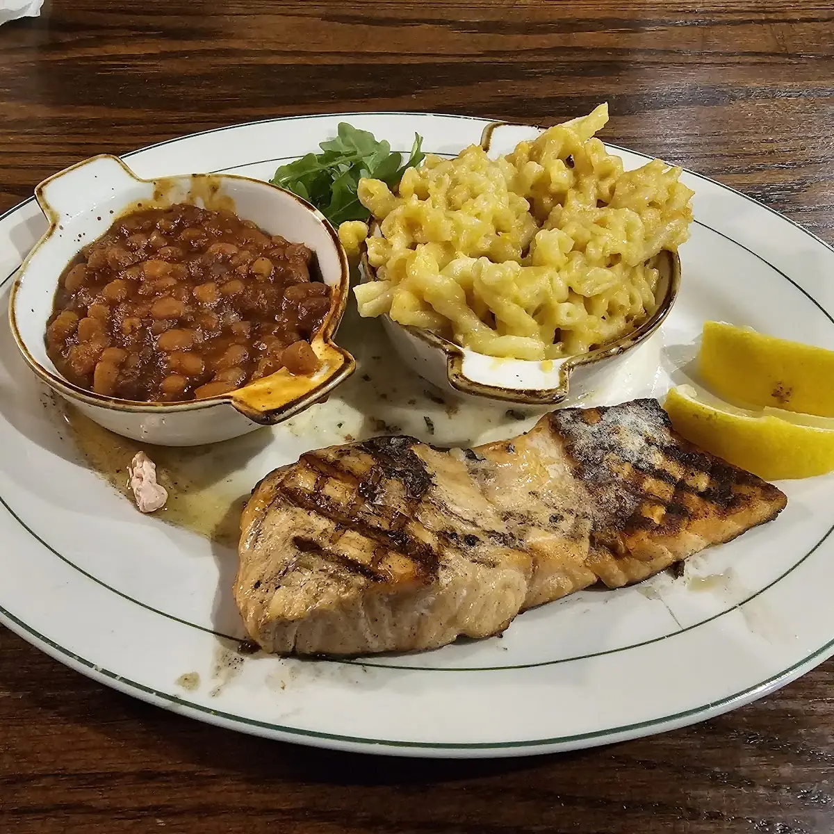 Wood Grilled Salmon