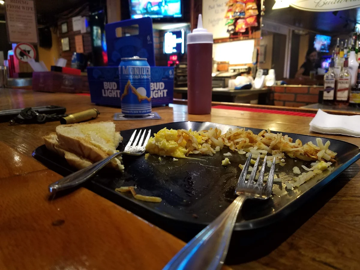 Scrambled Eggs Hashbrowns
