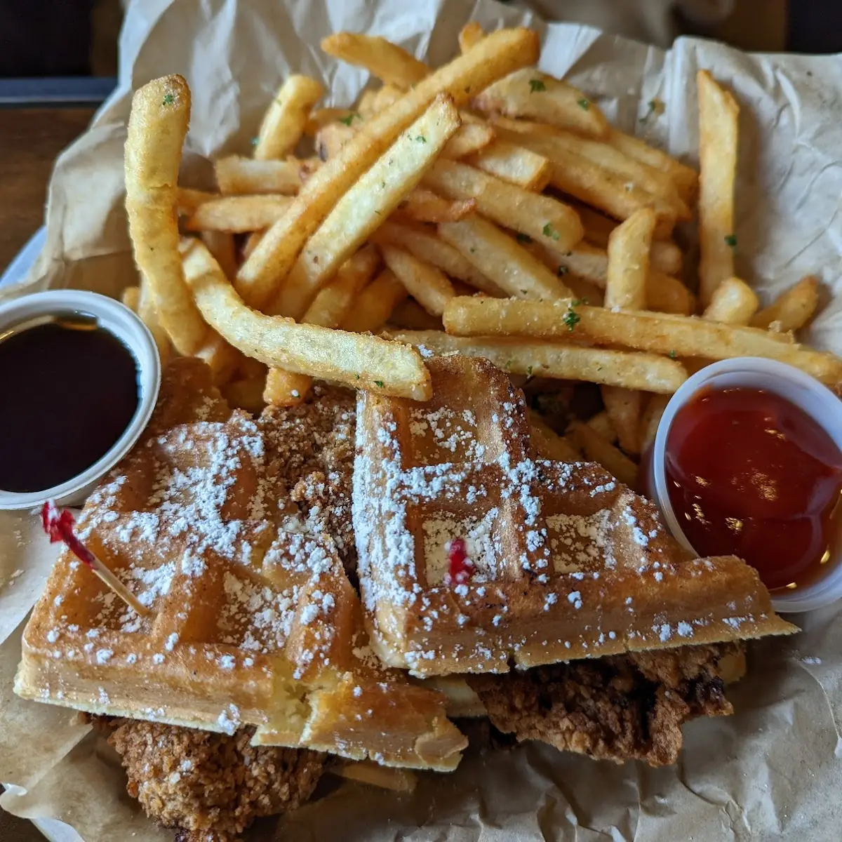 Chicken Waffle Sandwiches