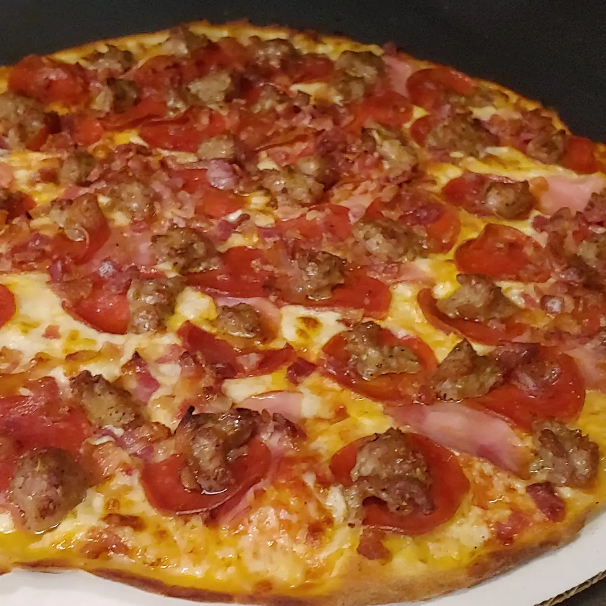The Pig Meat Lovers Pizza