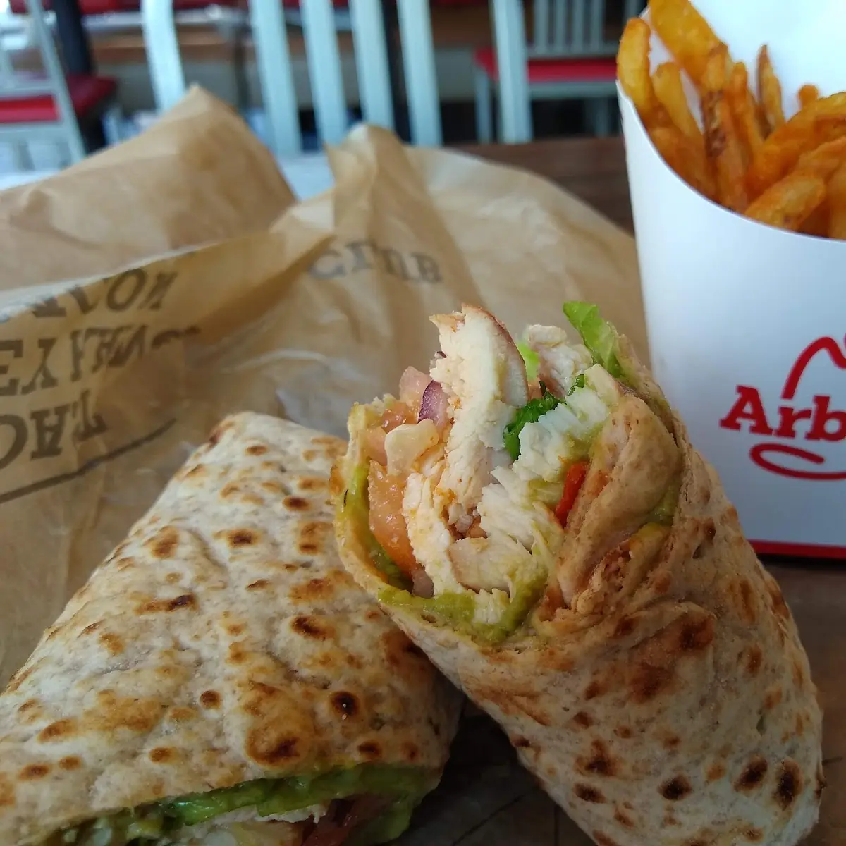Classic Chicken Club Wrap