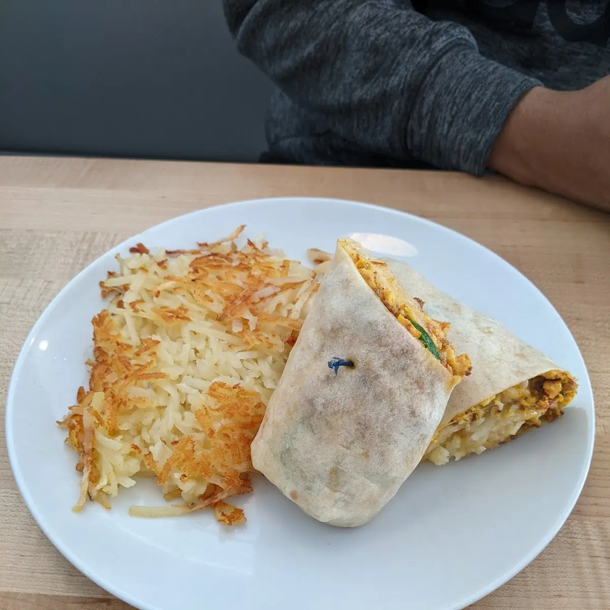 Hash Browns Pancakes Toast