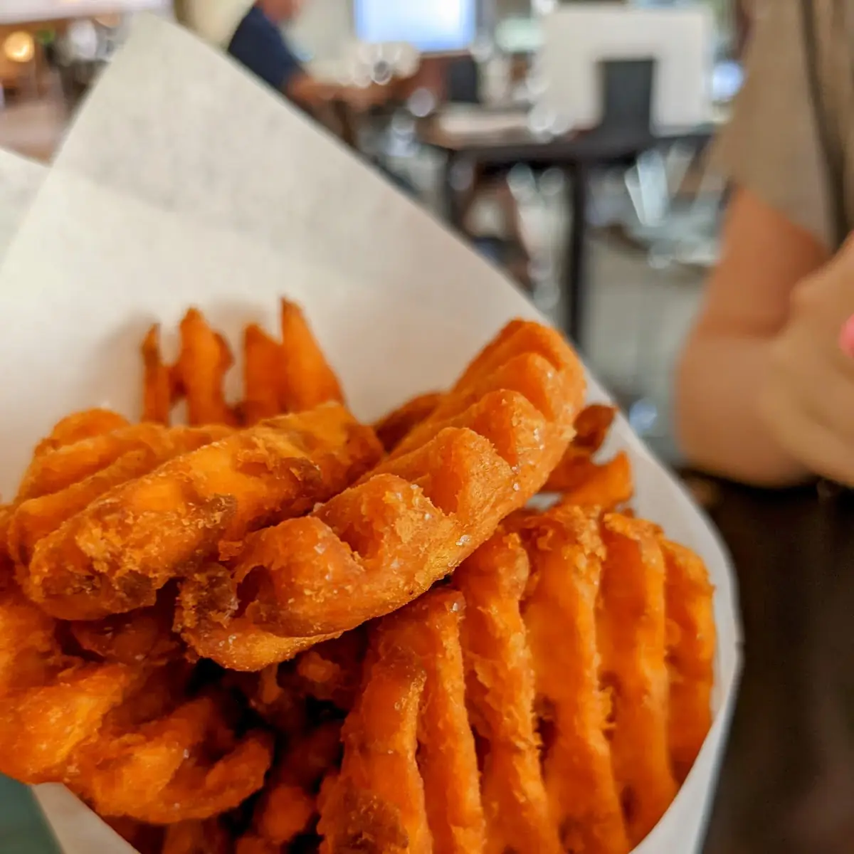 Sweet Potato Waffle Fries