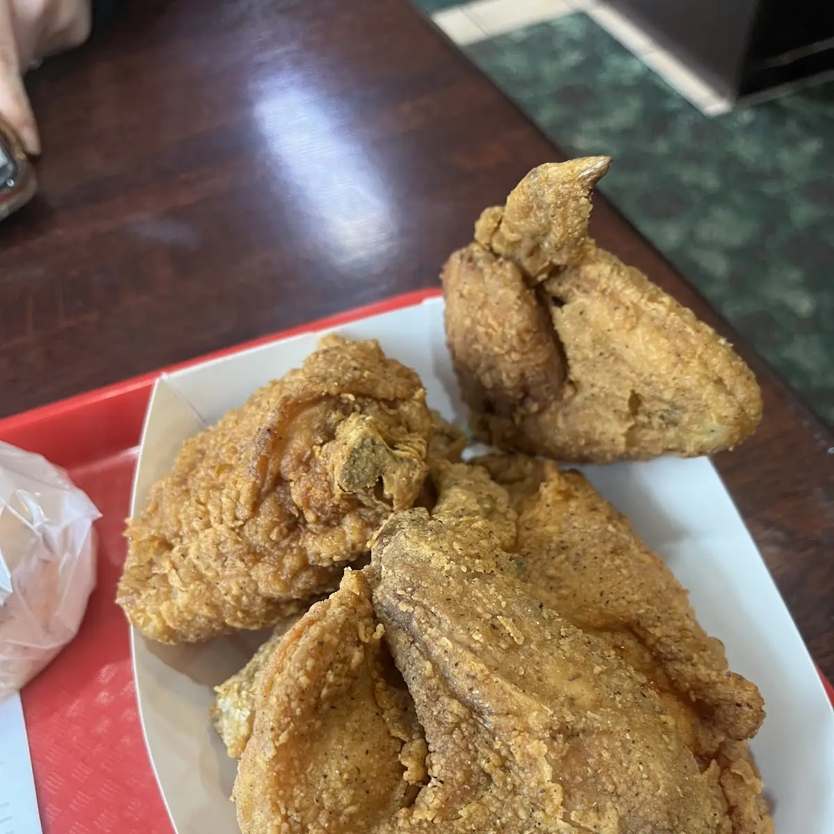 Fried Chicken Above Average Slightly Salty