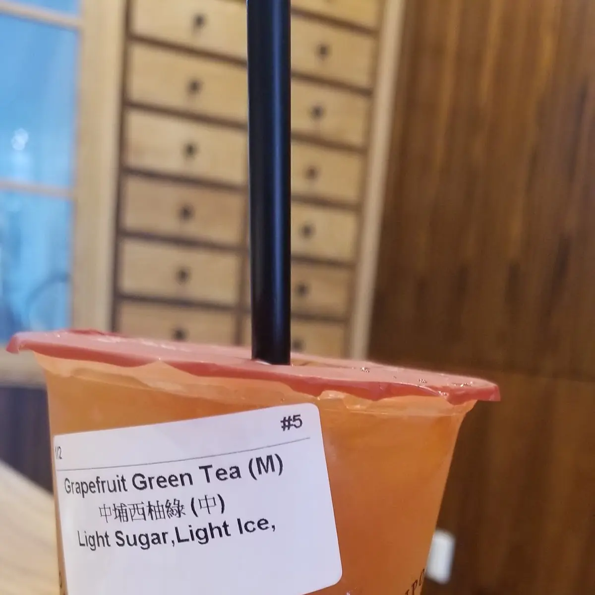 Grapefruit Green Tea