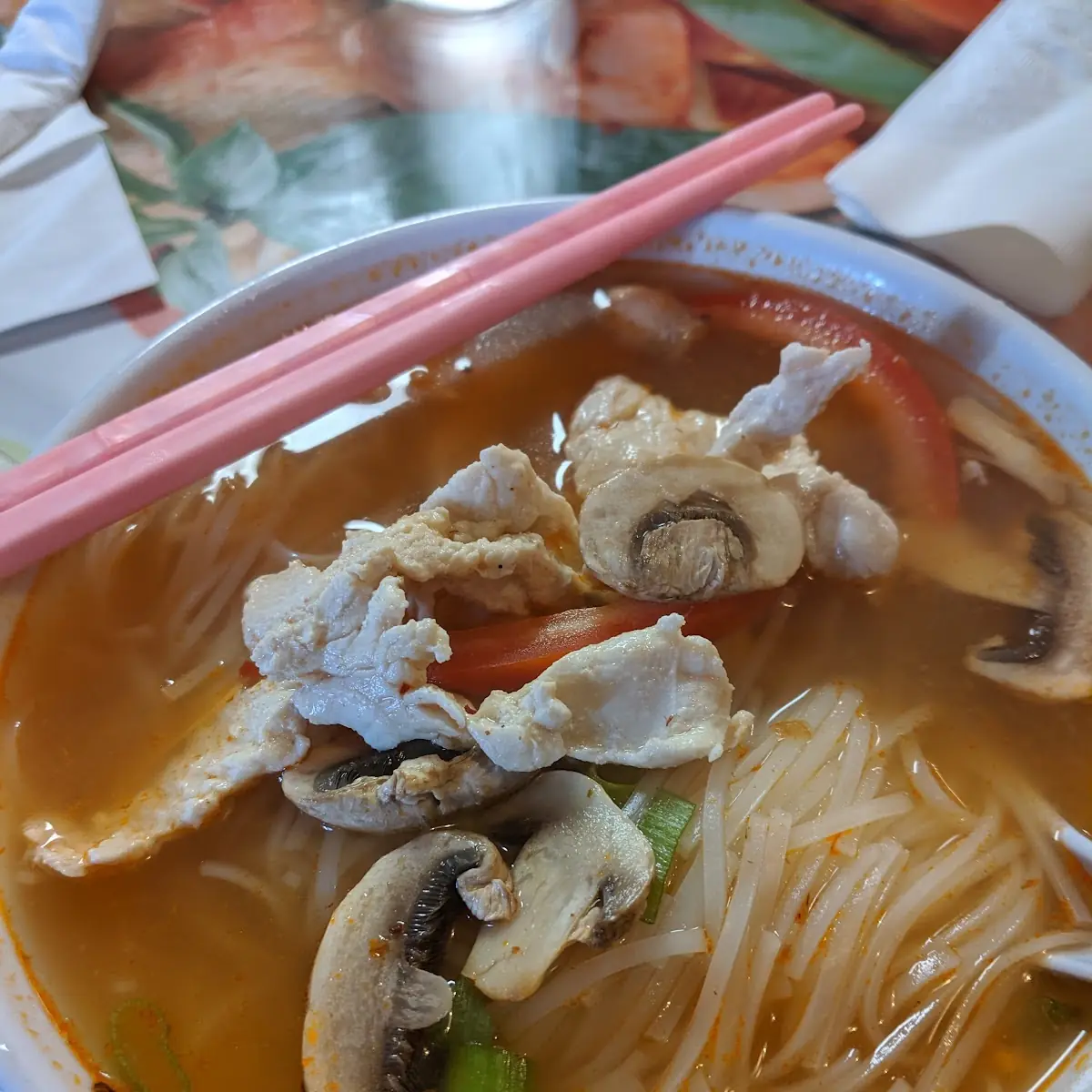 Tom Yum Noodle Soup