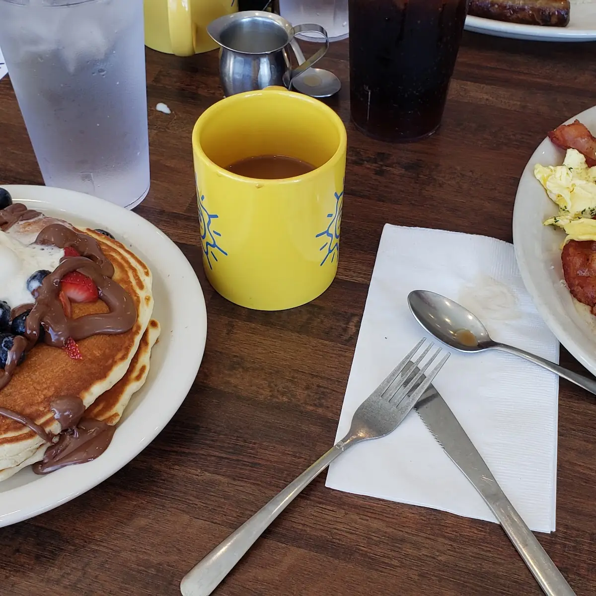 Sunnyside Diner Specialty Pancakes