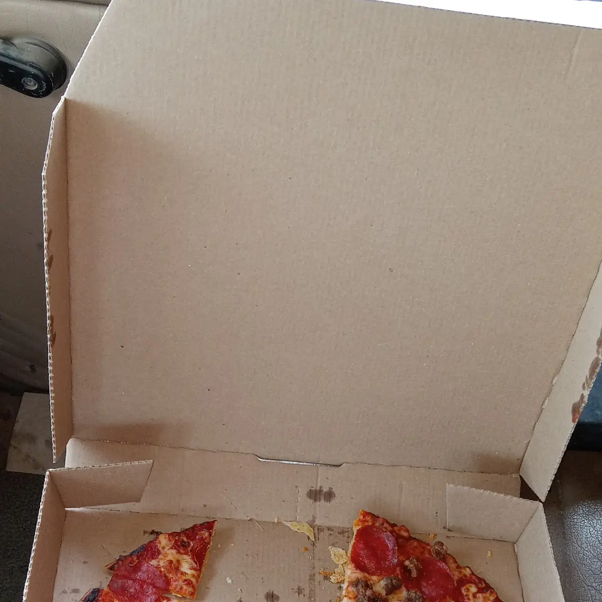 Pepperoni and Beef Thin Crust Burnt Up Pizza