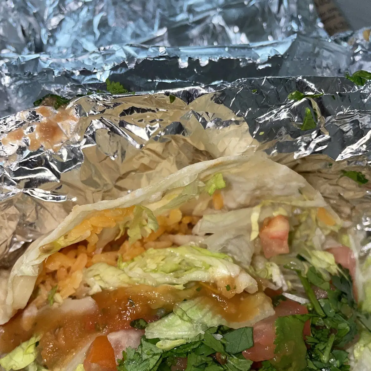 Tacos with Rice Beans
