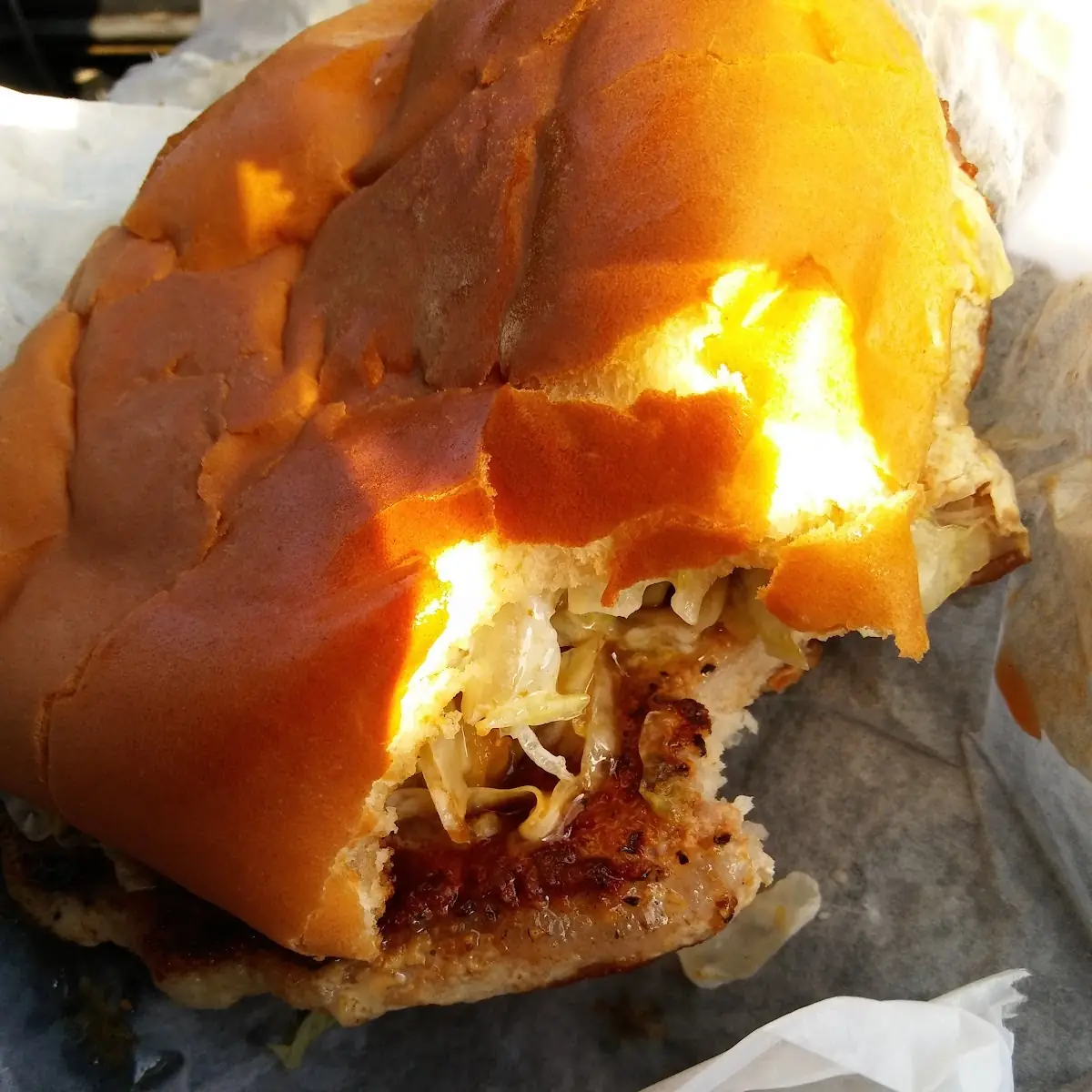 Pork Chop Sandwich