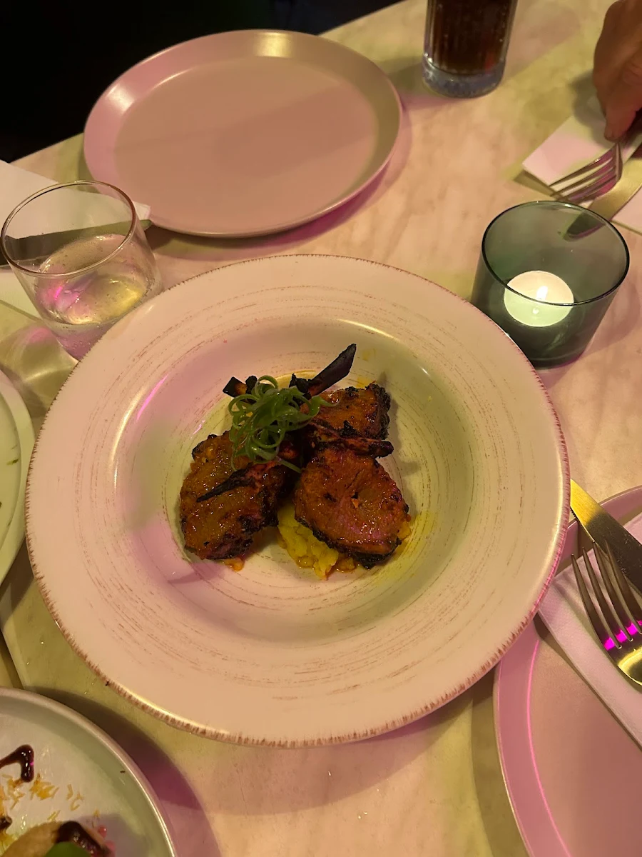 Adraki Lamb Chops, Madam Ji Indian Restaurant