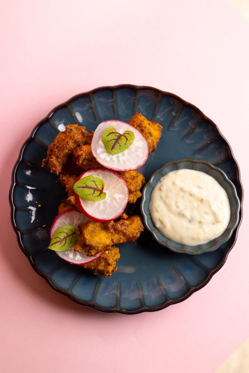 Beetroot Shikampuri Kebab, Madam Ji Indian Restaurant