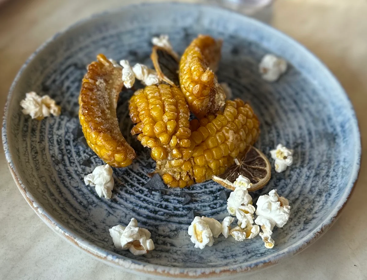 Bhutta Corn Ribs GF V, Madam Ji Indian Restaurant