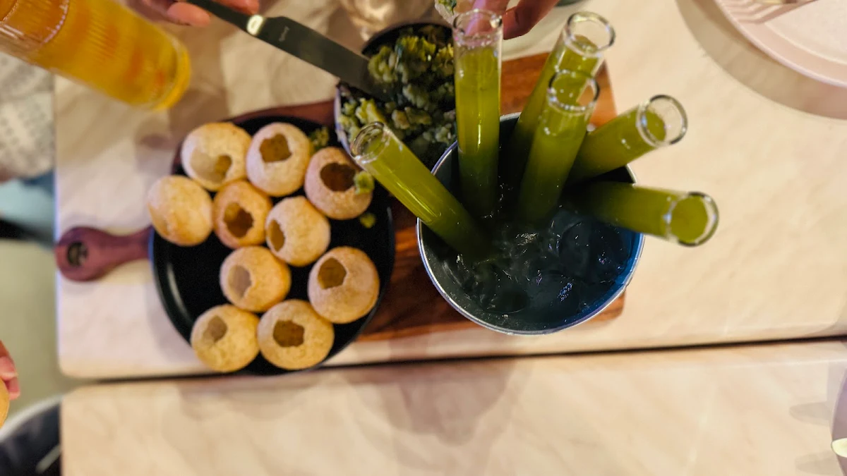 Pani Puri Shots VG, Madam Ji Indian Restaurant