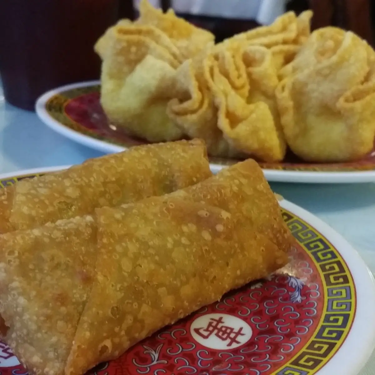 Egg Rolls and Crab Wontons