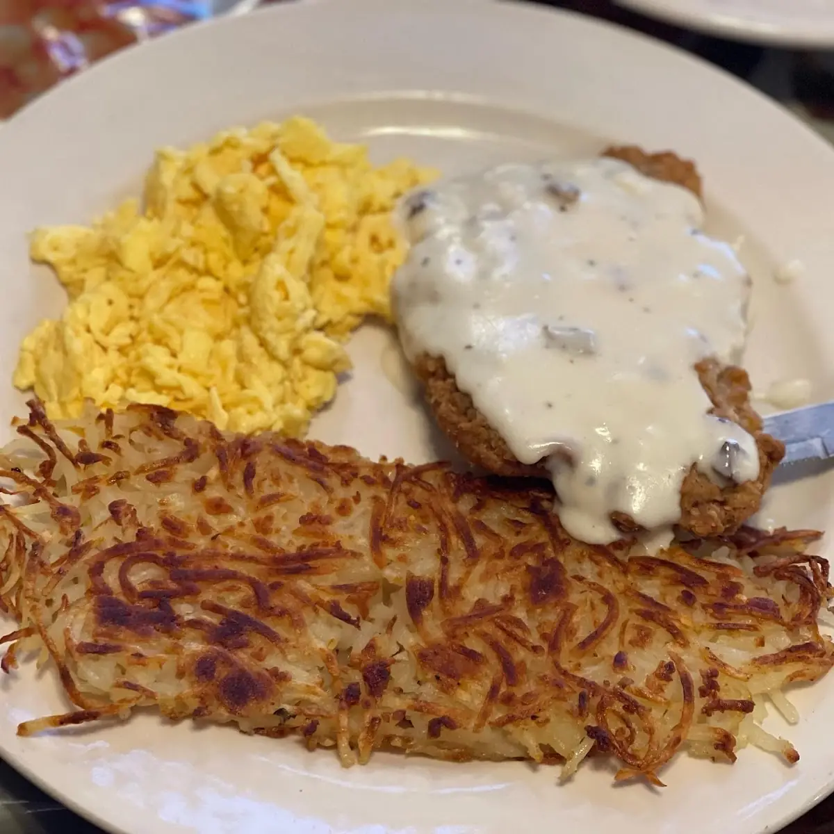 Ham Steak & Eggs
