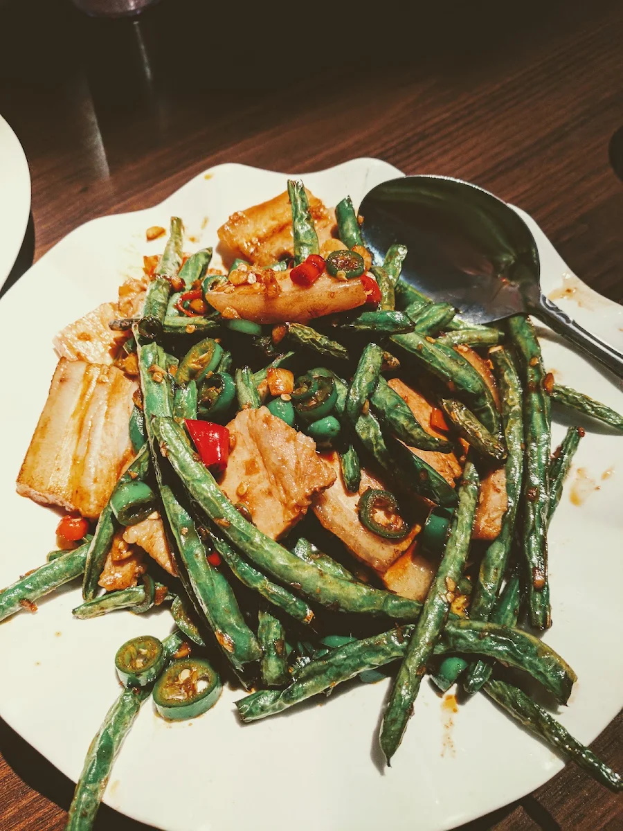 Twice Cooked Pork w String Bean