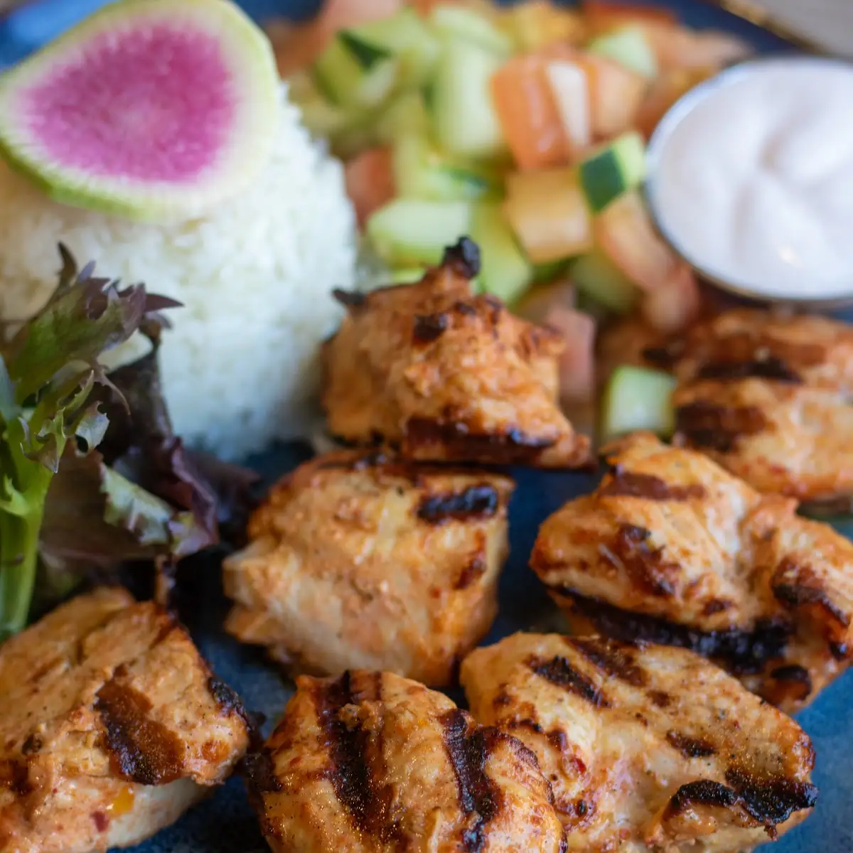 Chicken Kebab Plate