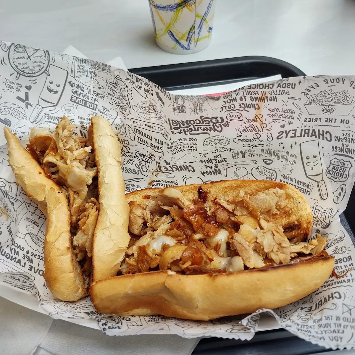 Teriyaki Chicken Cheesesteak