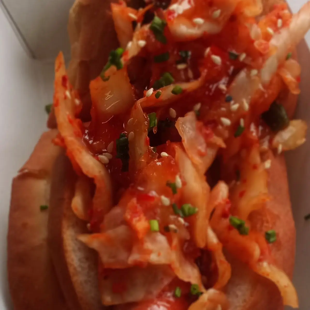 Kimchi Hot Dog