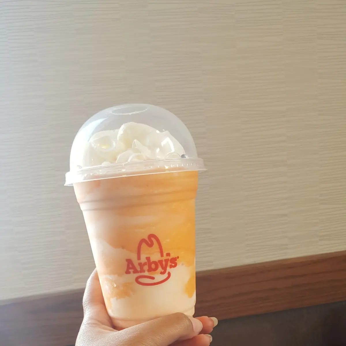 Limited Time Orange Cream Milkshake