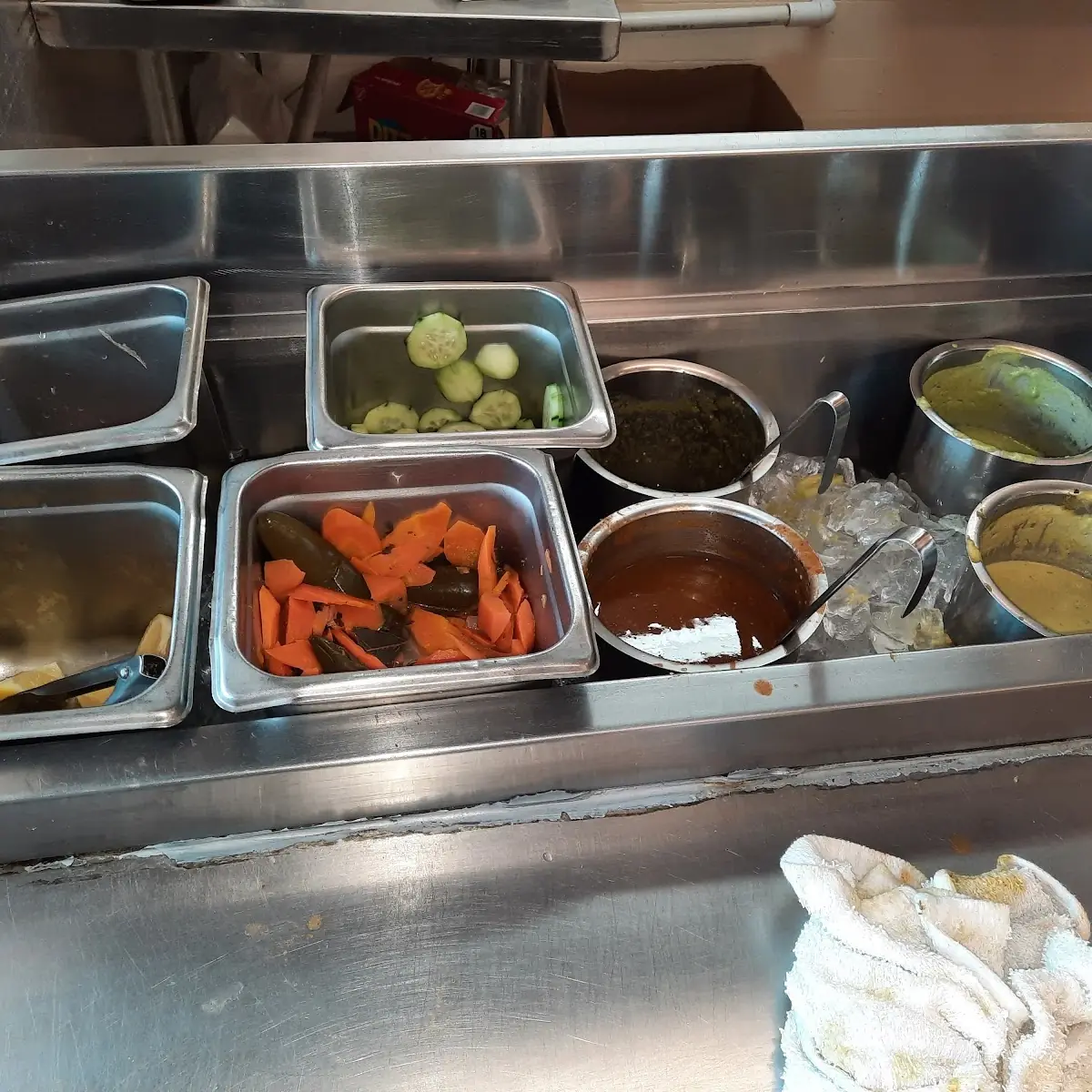 Condiments Bar