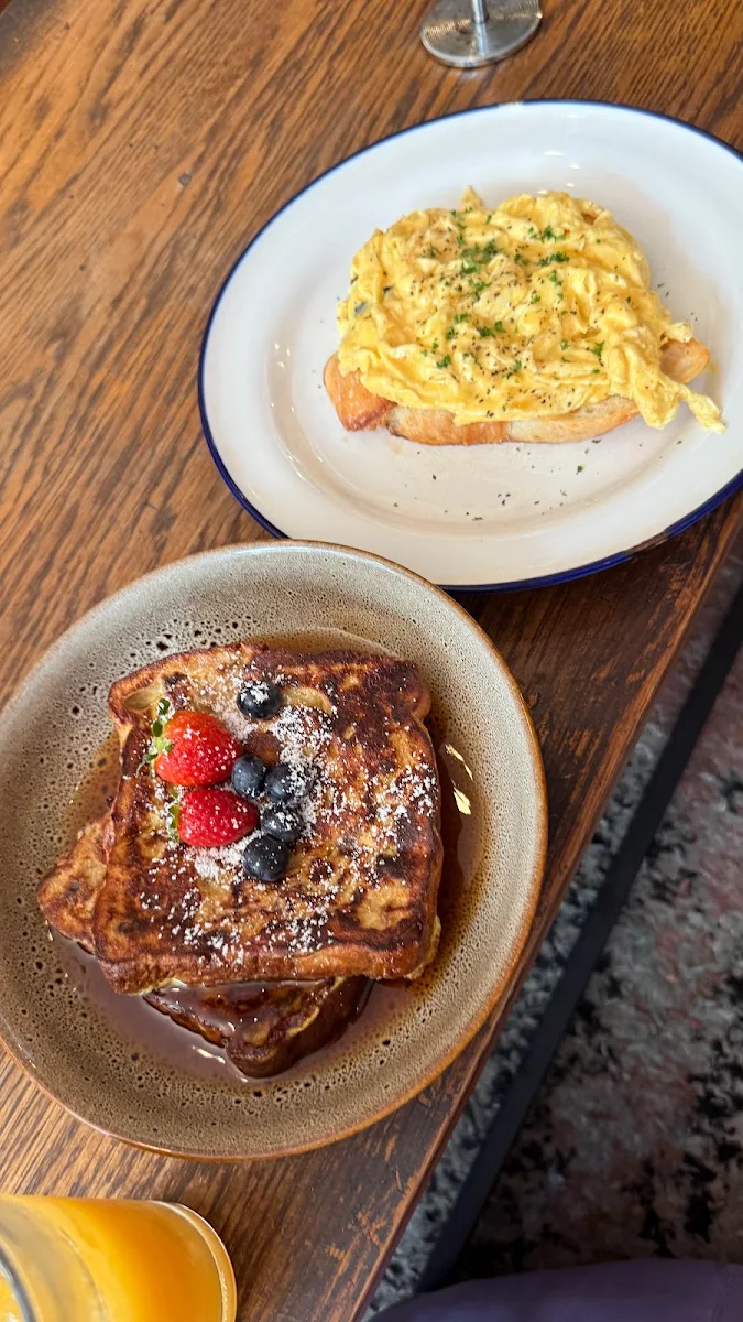 French Toast & Scrambled Eggs, Roamer Brisbane Bar/Cafe