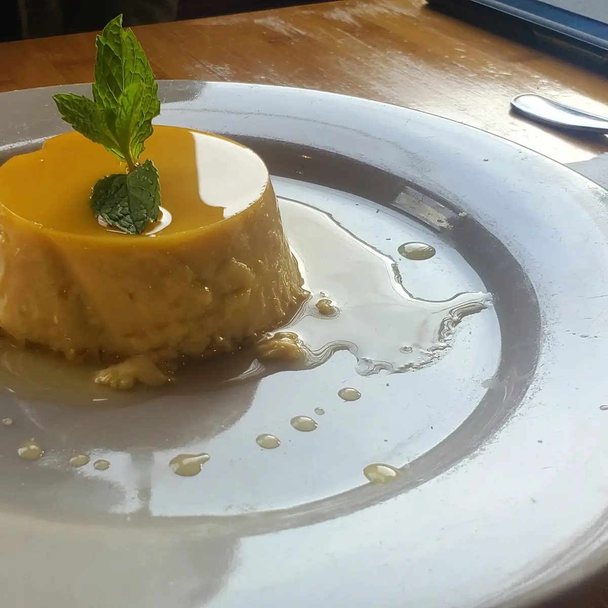 Flan De Naranja
