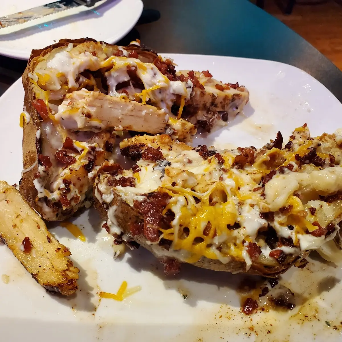 Philly Loaded Baked Potato
