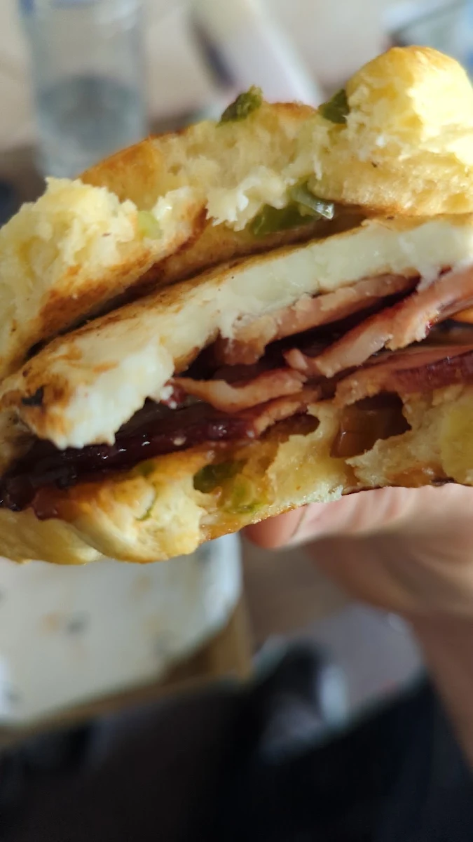 Bacon and Egg Jalepeno Scroll, ScRoll Queen