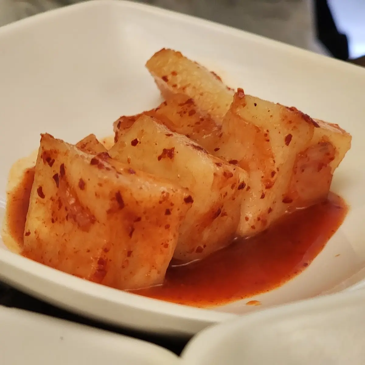 Spicy Pickled Daikon Side Dish